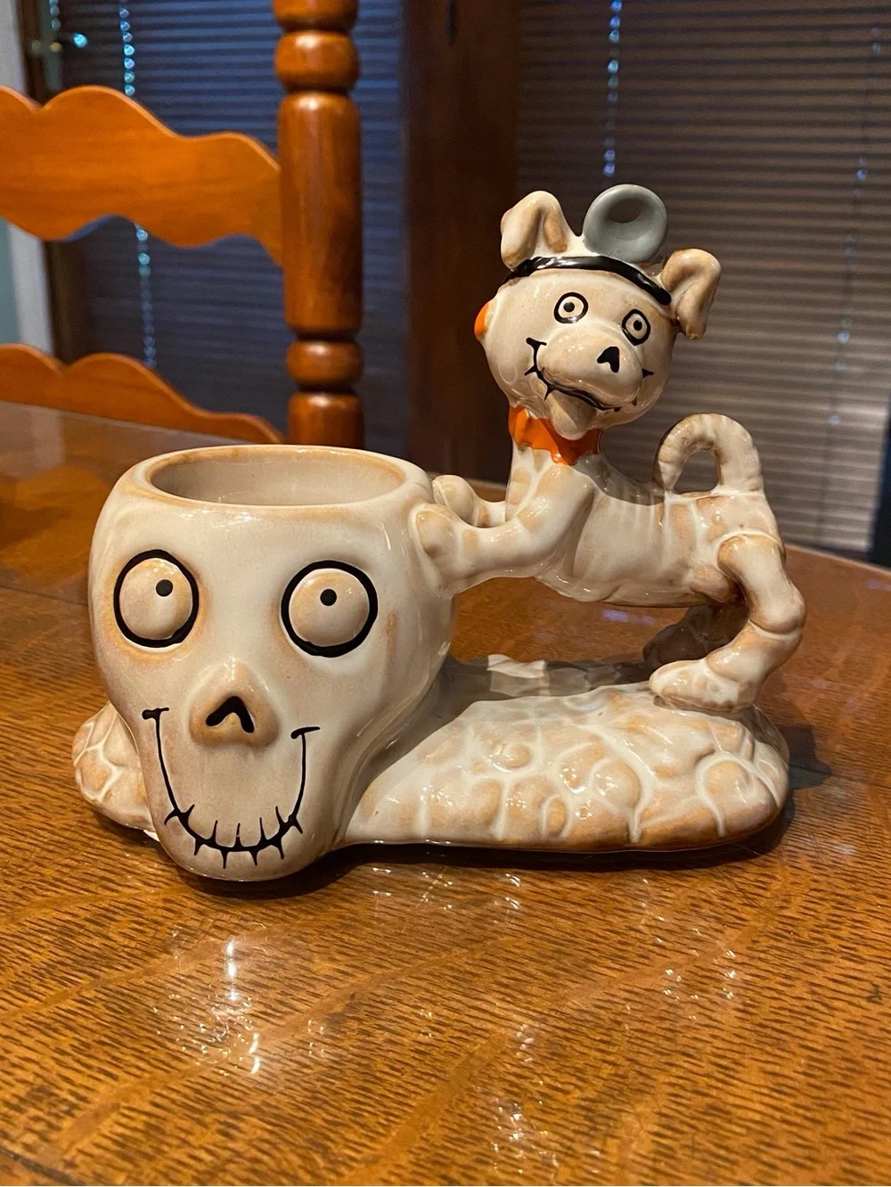 Yankee Candle BONEY BUNCH THERAPY DOG Dr Bonesy Votive Holder HTF